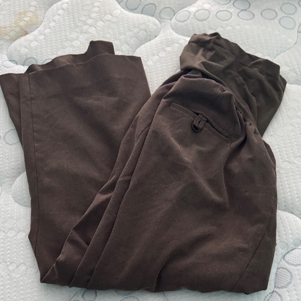 Maternity Brown Pants